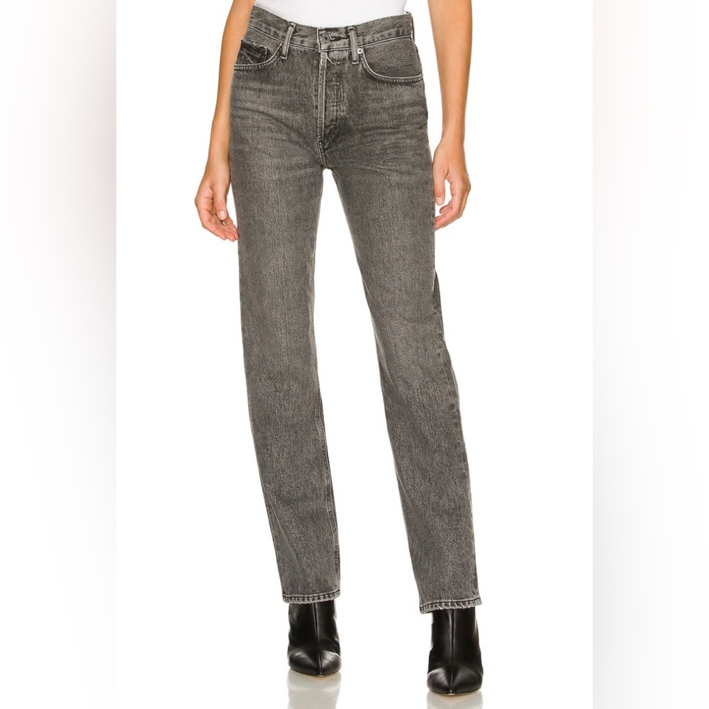AGOLDE Lana Mid Rise Vintage Straight Jeans